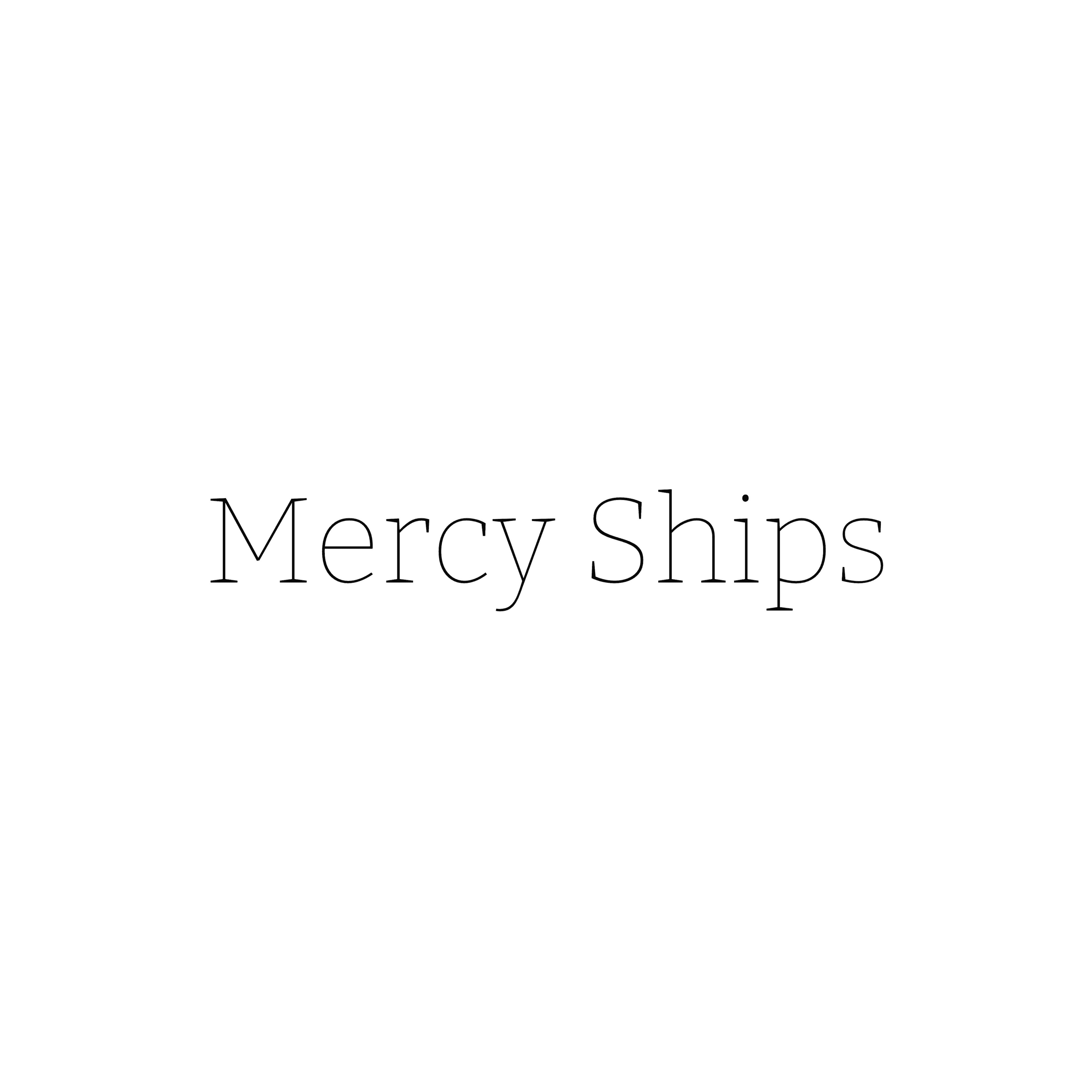Mercy Ships Song cover art